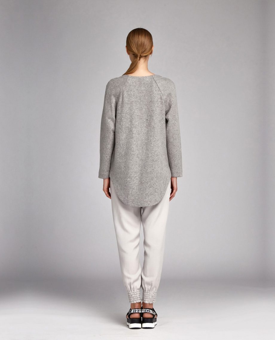 Cotton-Jersey and Tiered Pleated Poplin T-shirt