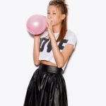 The Short Cheeky Rascals Love Tee In Black & White